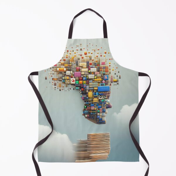 Item preview, Dance of Colors in Serene Blues designed and sold by PanoramaPrints.
