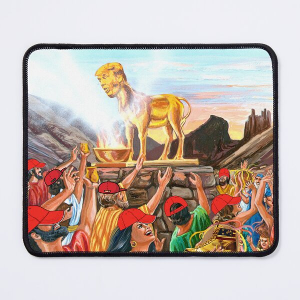 Item preview, MAGATS at the altar of the golden calf designed and sold by Signs for Dark Times.