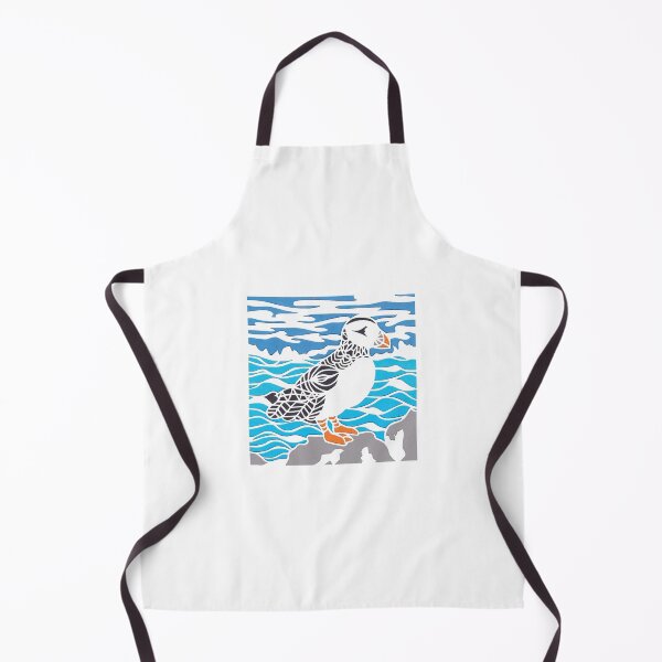 Item preview, Puffin on a Rock Papercut designed and sold by Stacey Young.