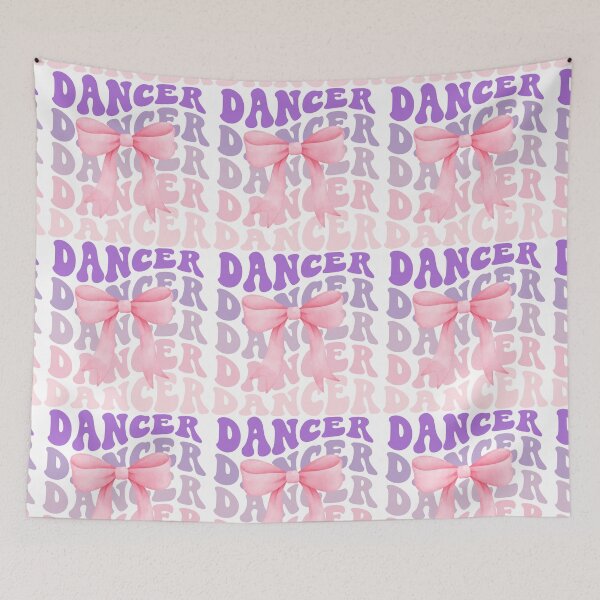Item preview, Coquette Dancer Trendy Pink Bow Dance Lover designed and sold by SarahFinnDesign.