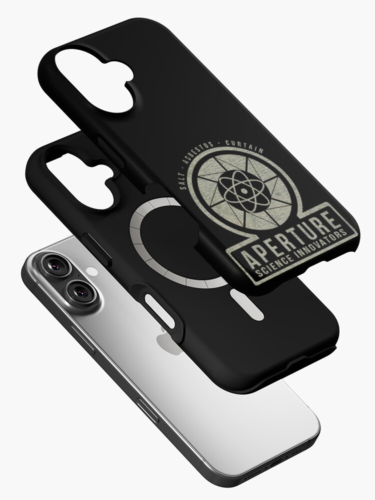 Aperçu 2 sur 4. Coque iPhone avec l'œuvre Innovateurs d'Aperture Science créée et vendue par MolnFabrik.