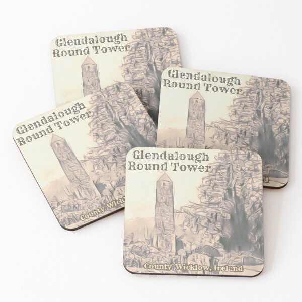 Item preview, Irish Symbols, Round Towers, Glendalough  designed and sold by CulturalCurios.