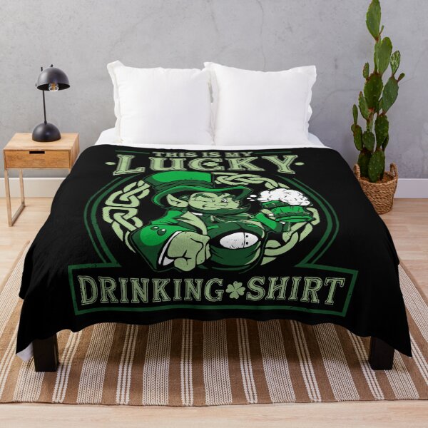 Item preview, This Is my Lucky Drinking Tee designed and sold by SnarkoClothes.