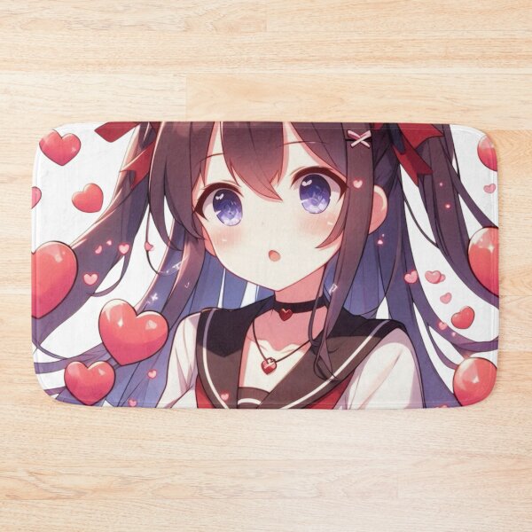 Item preview, Anime girl, Happy Valentine’s Day designed and sold by Sugar Wisdom .