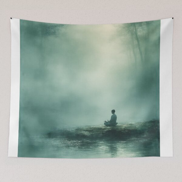 Item preview, Misty Embrace Of Tranquil Depths designed and sold by PanoramaPrints.