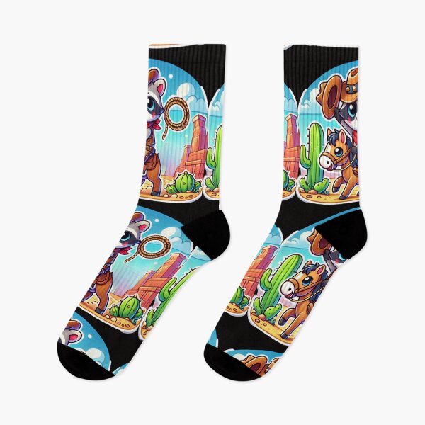 Item preview, Mapache vaquero - animal kawaii 2 designed and sold by DamioPolArt.