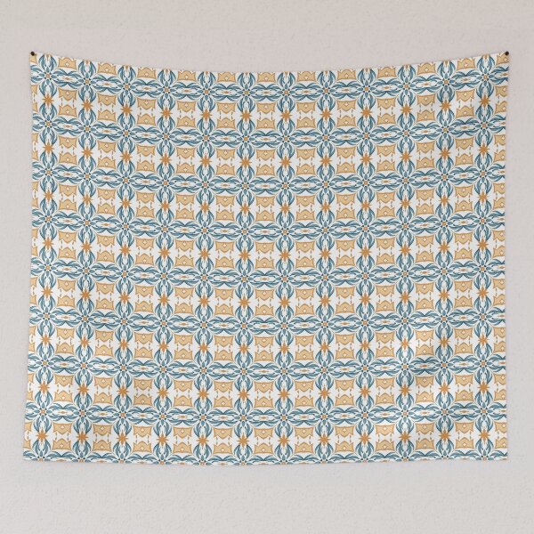Item preview, Azulejos Portuguese Pattern from Lisbon Portugal designed and sold by Klaudesign.