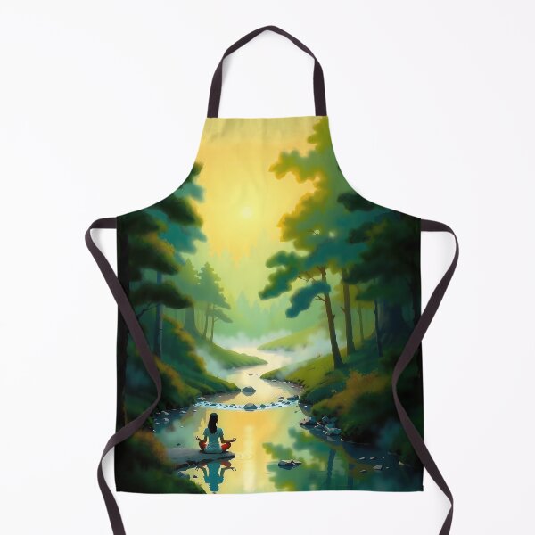 Item preview, Mystical Tranquility Bathed in Golden Light designed and sold by PanoramaPrints.