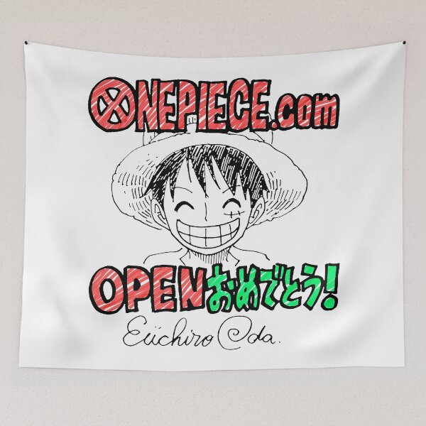 Item preview, Luffy hand drawn sketch with autograph designed and sold by FriskySloths.