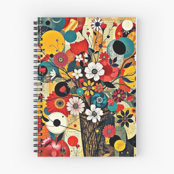 Item preview, Kandinsky Inspired Bohemian Flowers designed and sold by Sizani.