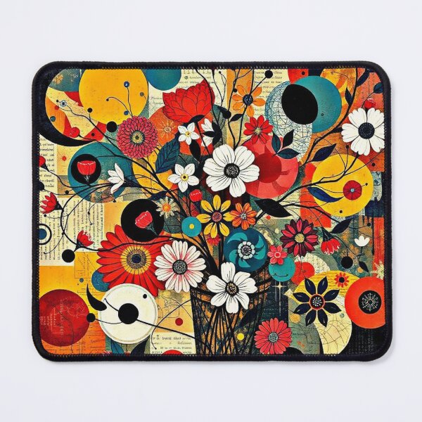 Item preview, Kandinsky Inspired Bohemian Flowers designed and sold by Sizani.
