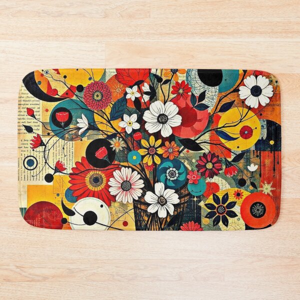 Item preview, Kandinsky Inspired Bohemian Flowers designed and sold by Sizani.
