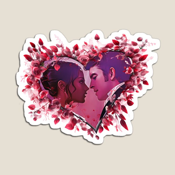 Aperçu de l'œuvre Kanthony Saint Valentin Coeur Bridgerton Netflix créée et vendue par KamiTrendz.