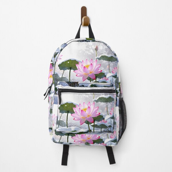 Item preview, Lotus in snowing. designed and sold by PatDoArt.