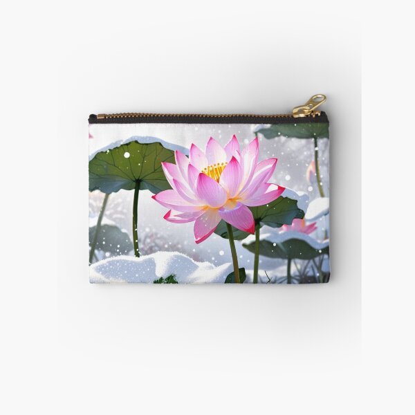 Item preview, Lotus in snowing. designed and sold by PatDoArt.
