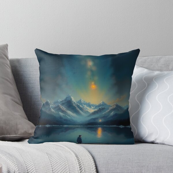 Item preview, Golden Serenity Over Icy Majesty designed and sold by PanoramaPrints.