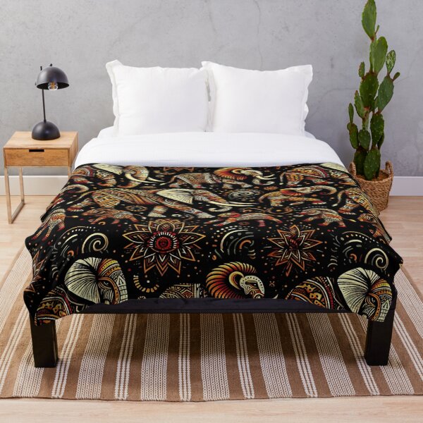 Item preview, Leones y elefantes dibujados con patrones. designed and sold by Designer667.