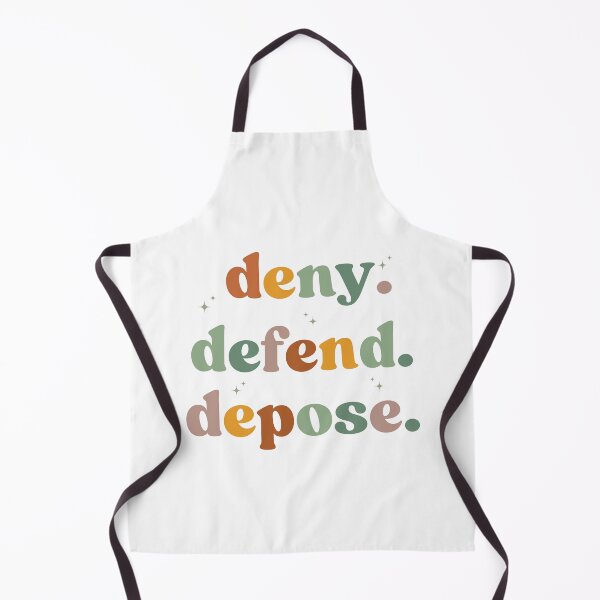 Item preview, Deny Defend Depose, Unhinged Dark Humor designed and sold by faridman.