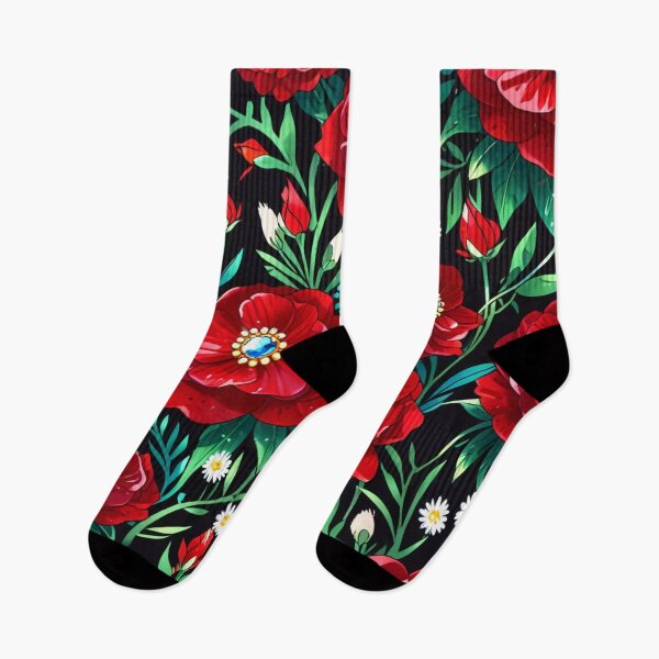 Item preview, Ruby flowers. designed and sold by PatDoArt.