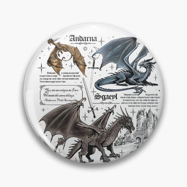 Item preview, Onyx Storm, Fourth Wing Dragons Tairn Andarna Dragon Rider Basgiath War College Bookish Gift for Readers, Violet Sorrengail, Bookish  designed and sold by Gabriellina.