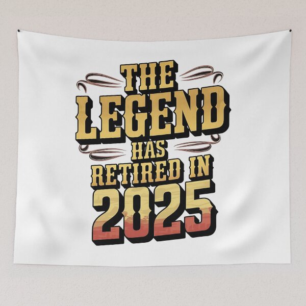 Item preview, The legend has retired - Does this shirt make me look retired - Retired 2025 - Retirement 2025 designed and sold by JansenGS.