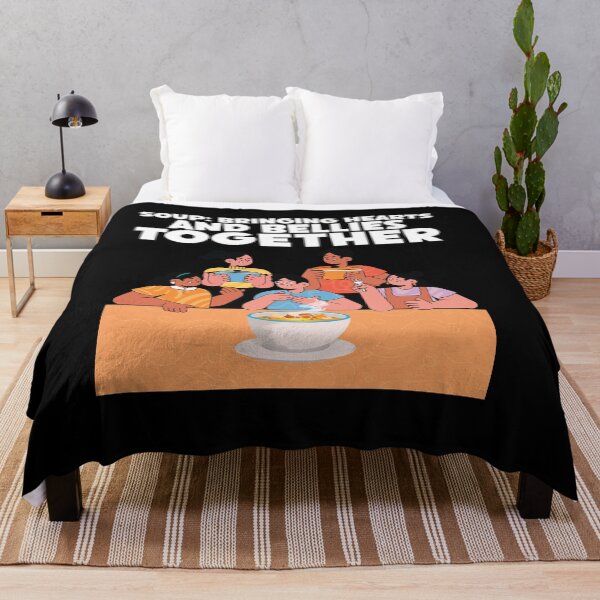 Item preview, Soup Bringing Hearts and Bellies Together Foodie Lovers designed and sold by Dressed For Duty.