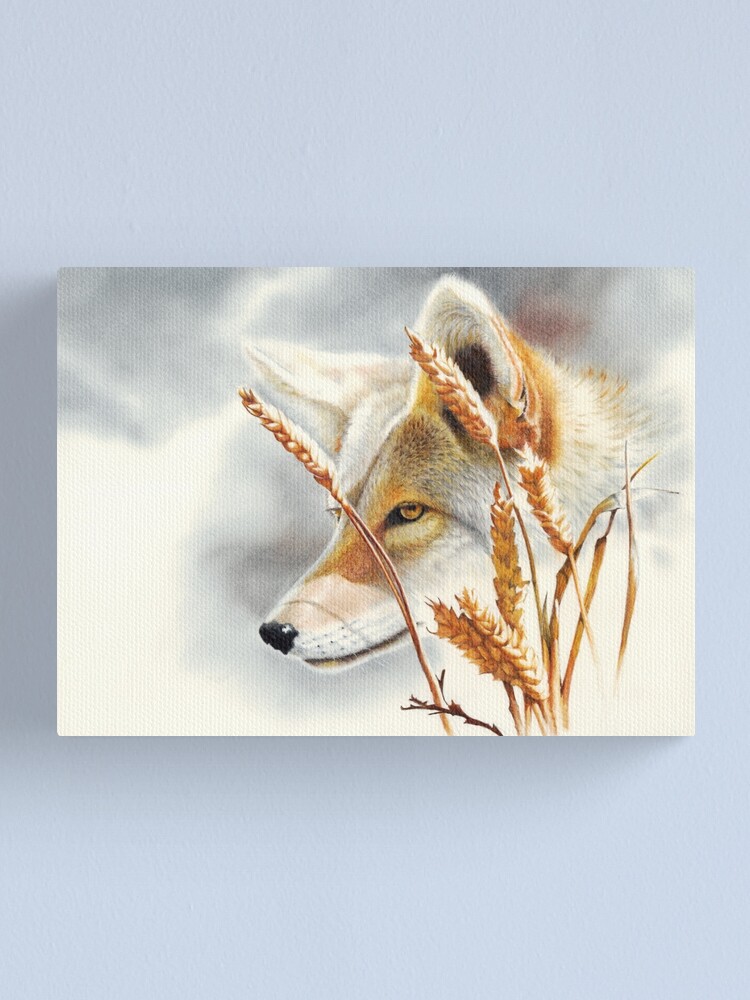 Alternate view of Song Dog - coyote Canvas Print