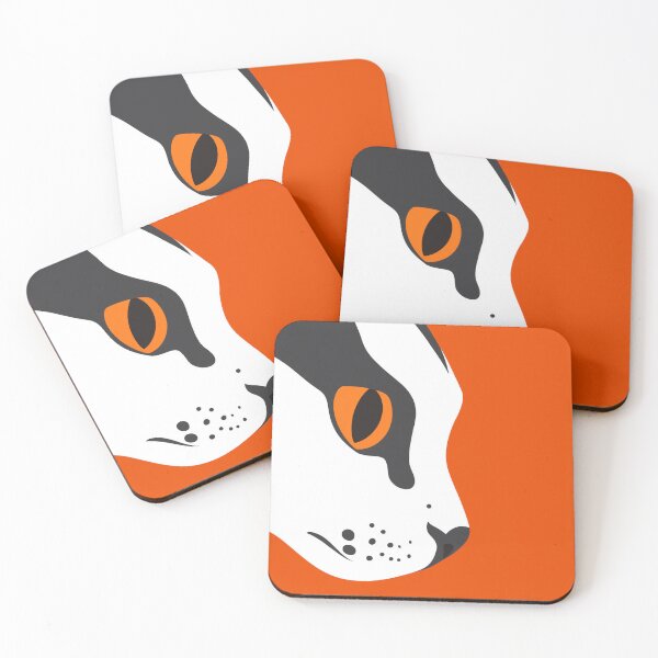 Item preview, Simple peeping Cat design. Choose your background colour. designed and sold by Shoot-The-Moon.