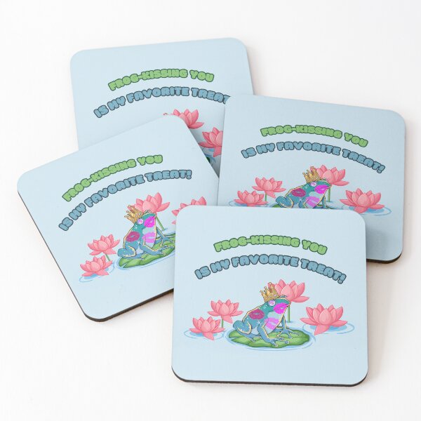 Item preview, Kiss Frog Valentine Favourite Treat  designed and sold by KateLeap.