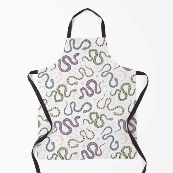 Item preview, Magic Snakes pattern white designed and sold by Avisnanna.