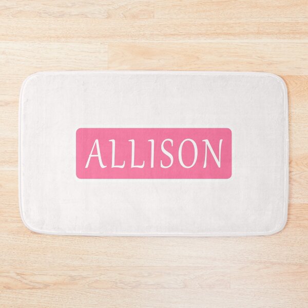 Item preview, Allison Girls Name designed and sold by Jeallan Designs.