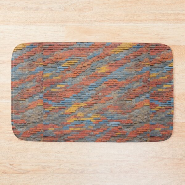Item preview, Multicolored Brickwork designed and sold by Sadia  Jannat.