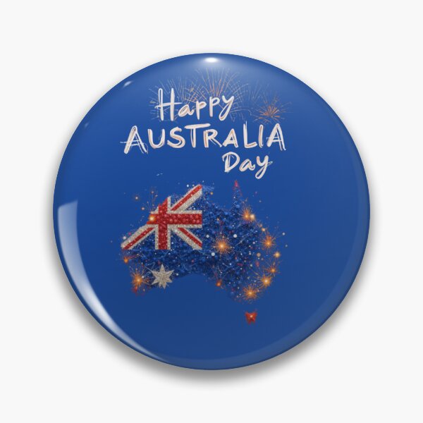 Item preview,  HAPPY AUSTRALIA DAY designed and sold by RESKATORSILVER.