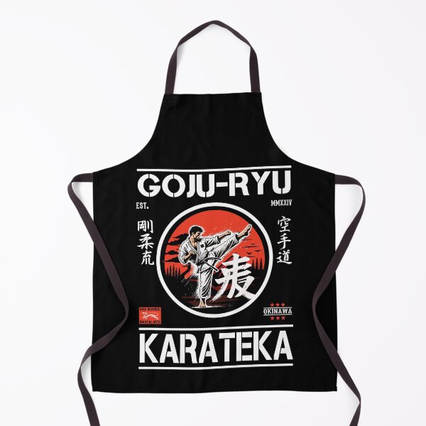 Item preview, Goju-Ryu Karateka – Stylish martial arts design designed and sold by RetroMaritalArt.