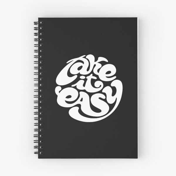 Item preview, "Take It Easy" Typography Art Print designed and sold by -DEEWOLF-.