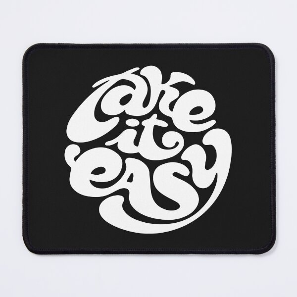 Item preview, "Take It Easy" Typography Art Print designed and sold by -DEEWOLF-.