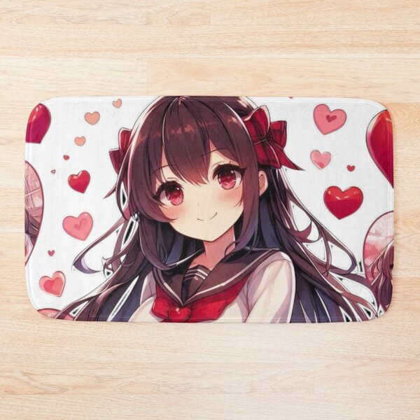 Item preview, Anime girl, Happy Valentine’s Day designed and sold by Sugar Wisdom .