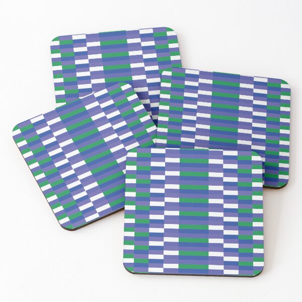 Item preview, Dynamic Color Contrast Hypnotizing Repetitive Pattern Bright Blocks designed and sold by YMBrands.