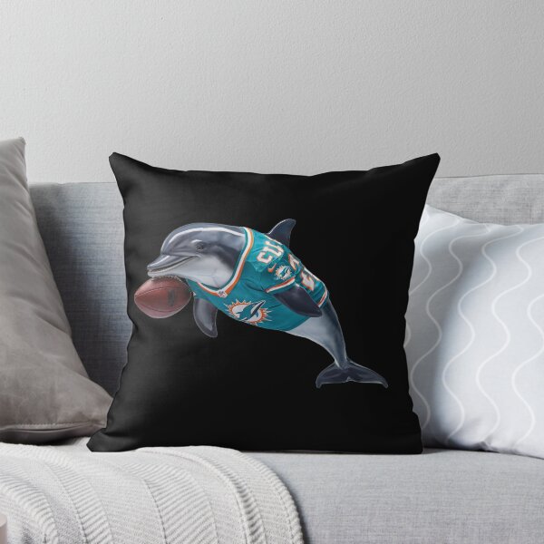 Item preview, Dolphin Football Logo Art - Miami Dolphins Inspired Design designed and sold by Imeline Valentin.
