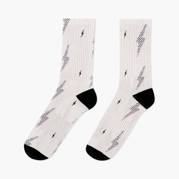Item preview, bolt. Monochrome lightning bolt with black dots, neutral sign print designed and sold by Milatoo.