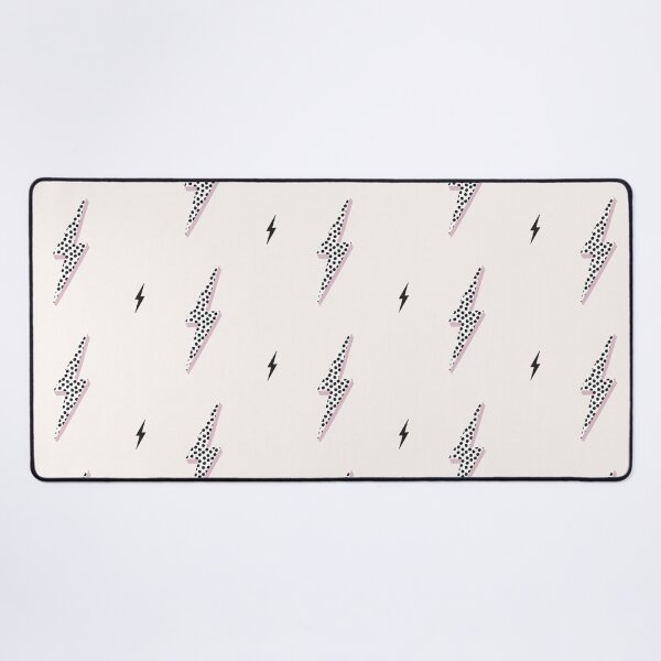 Item preview, bolt. Monochrome lightning bolt with black dots, neutral sign print designed and sold by Milatoo.