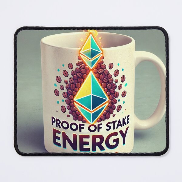 Item preview, Proof of Stake Energy - Ethereum Mug Design designed and sold by photoparadise22.