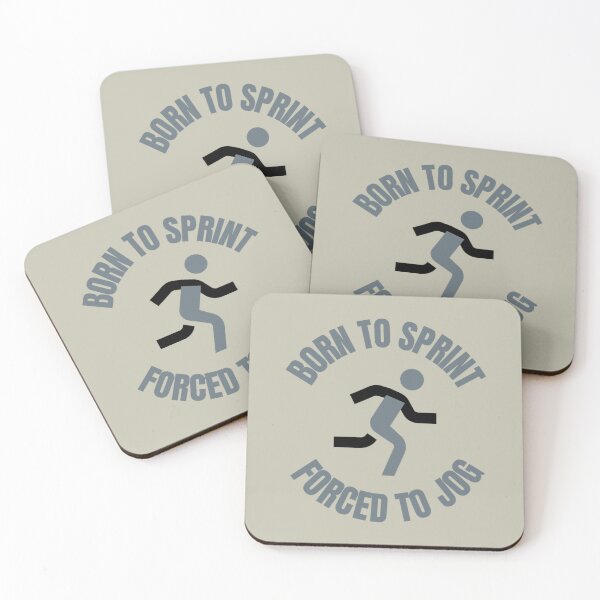 Item preview, Born to sprint, forced to jog designed and sold by GasconyPassion.