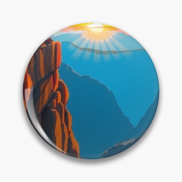 Item preview, Majestic Solitude in Fiery Sunset designed and sold by PanoramaPrints.