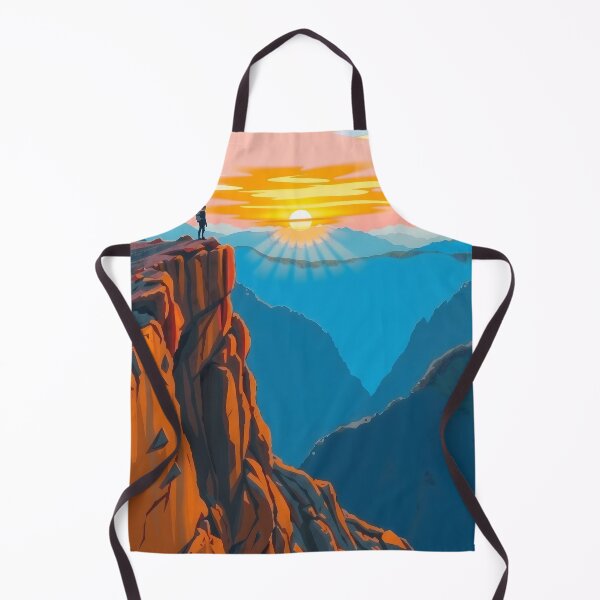 Item preview, Majestic Solitude in Fiery Sunset designed and sold by PanoramaPrints.