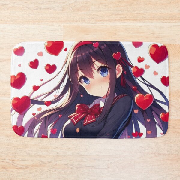 Item preview, Anime girl, Happy Valentine’s Day designed and sold by Sugar Wisdom .
