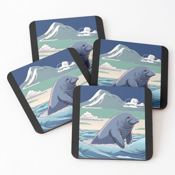 Item preview, manatee designed and sold by EuropeanPrints.