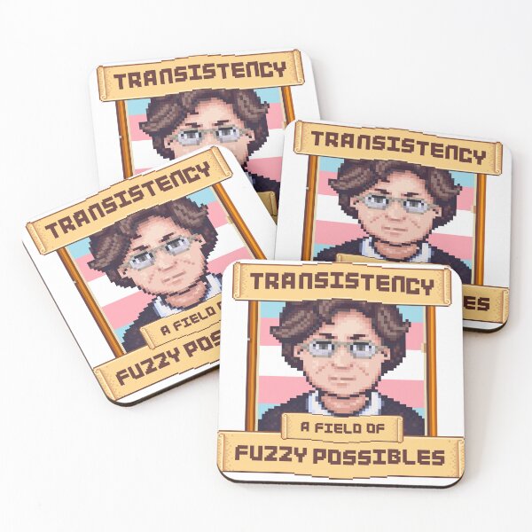 Item preview, Transistency, Fuzzy Possibles and Félix Guattari designed and sold by SemioticOnion.