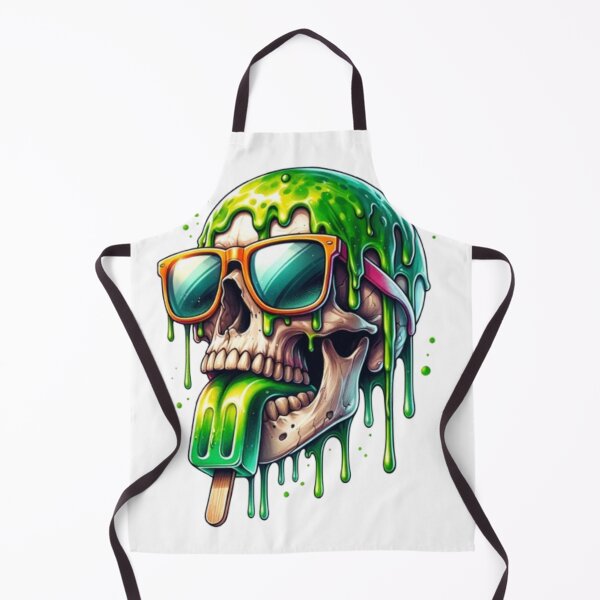 Item preview, Green Ice Skull designed and sold by KolinBoy.