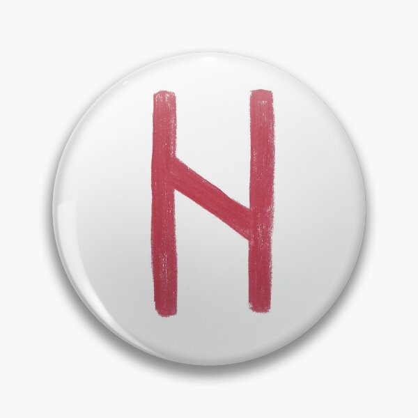 Item preview, Hagalaz Germanic Rune designed and sold by MagentaTwilight.